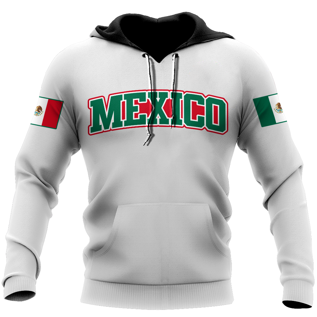 Persionalized name Mexico 3D All Over Printed Unisex Hoodie