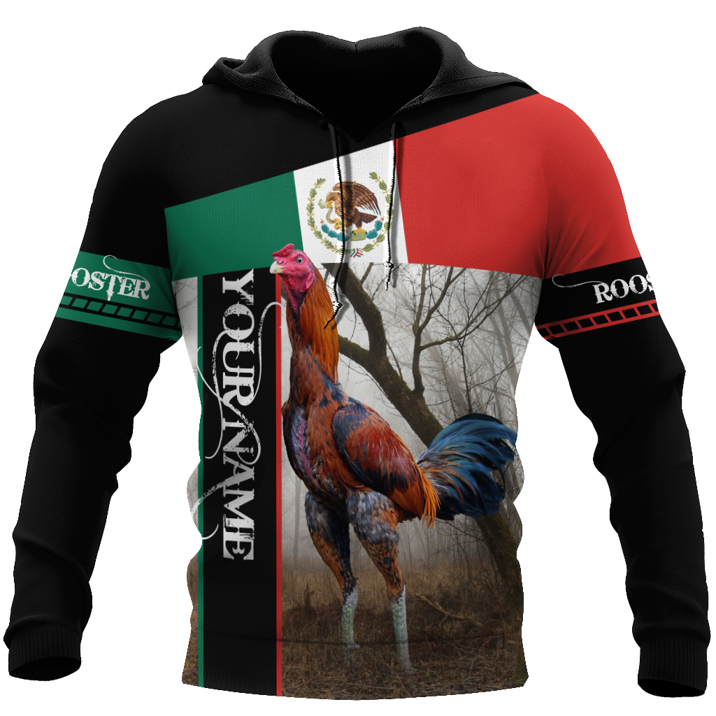 Personalized Rooster 3D Printed Unisex Shirts DA03062101