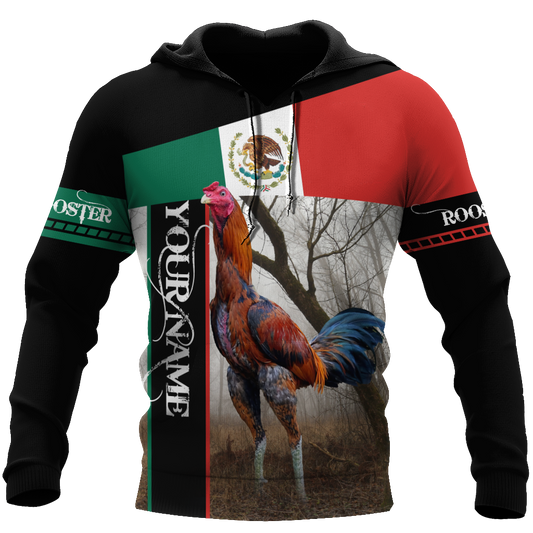 Personalized Rooster 3D Printed Unisex Shirts DA03062101