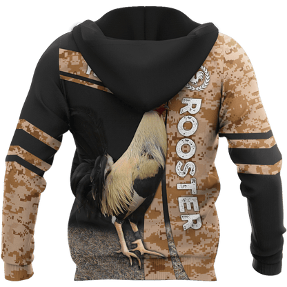 Personalized Rooster 3D Printed Unisex Shirts HHT03062102