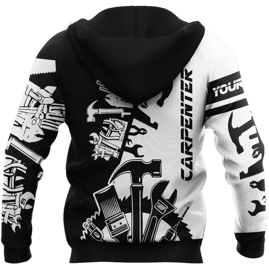 Personalized Name Carpenter Unisex Shirts Carpenter Tools Ver 2