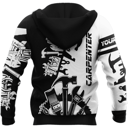 Personalized Name Carpenter Unisex Shirts Carpenter Tools Ver 2