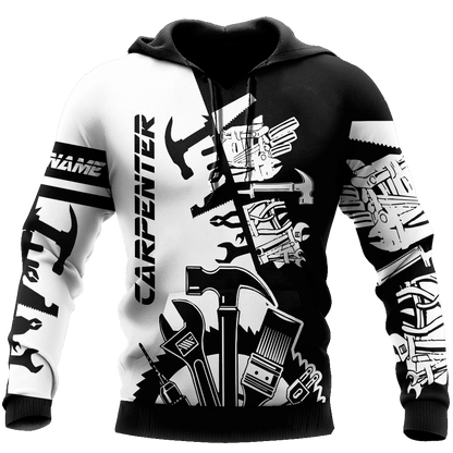 Personalized Name Carpenter Unisex Shirts Carpenter Tools Ver 2