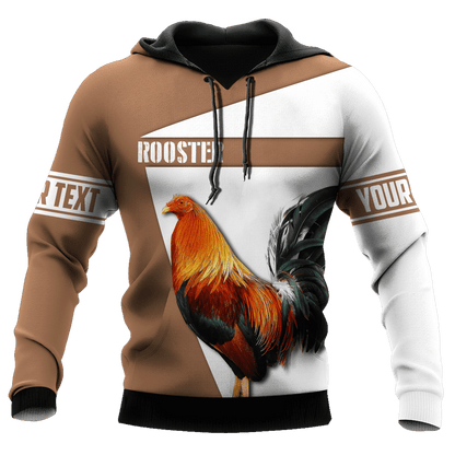 Personalized Rooster 3D Printed Unisex Shirts Pi03062106