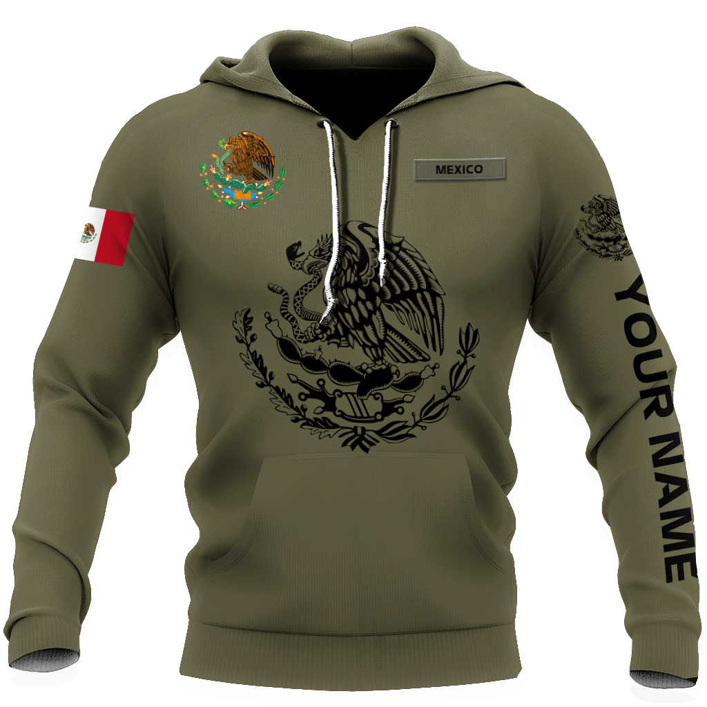 Mexican Customize 3D All Over Printed Shirts For Men And Women
