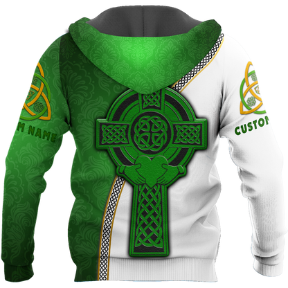 Irish Custom Name St.Patrick Day 3D Hoodie Shirt For Men And Women LAM