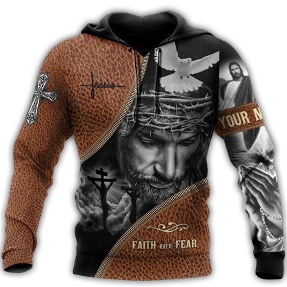 Premium Christian Jesus Easter Personalized 3D All Over Printed Unisex Shirts