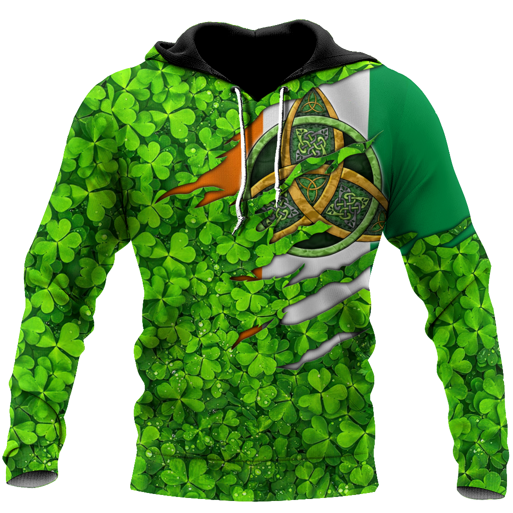 Premium Irish Saint Patrick's Day 3D All Over Printed Unisex Shirts