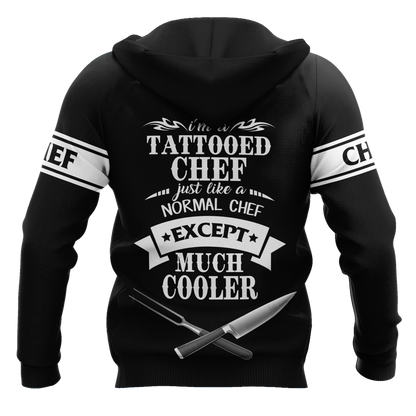 I'm Tattooed Chef 3D Over Printed Unisex Shirt