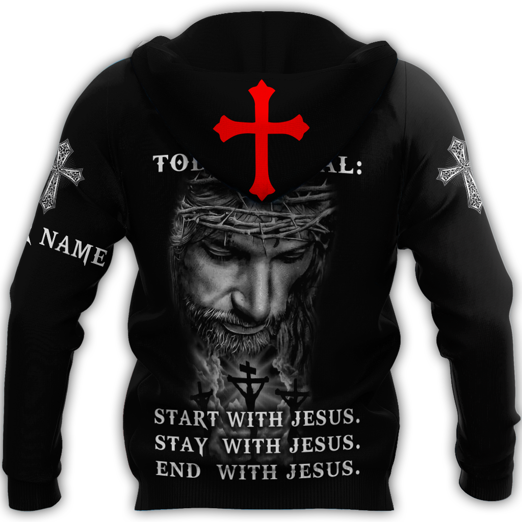 Premium Christian Jesus Easter Personalized 3D All Over Printed Unisex Shirts HV