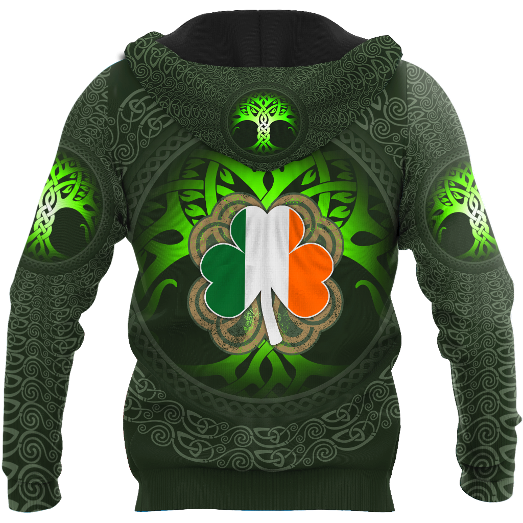 Celtic Ireland Tattoo Hoodie For Men And Women