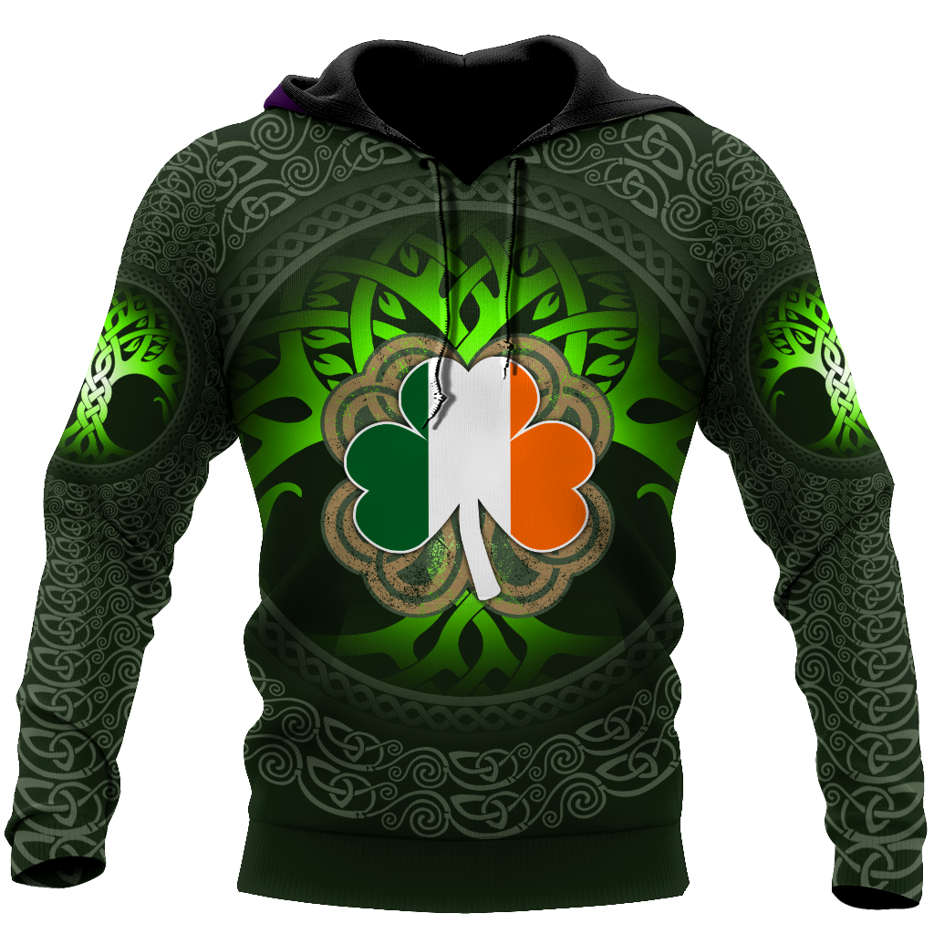 Celtic Ireland Tattoo Hoodie For Men And Women