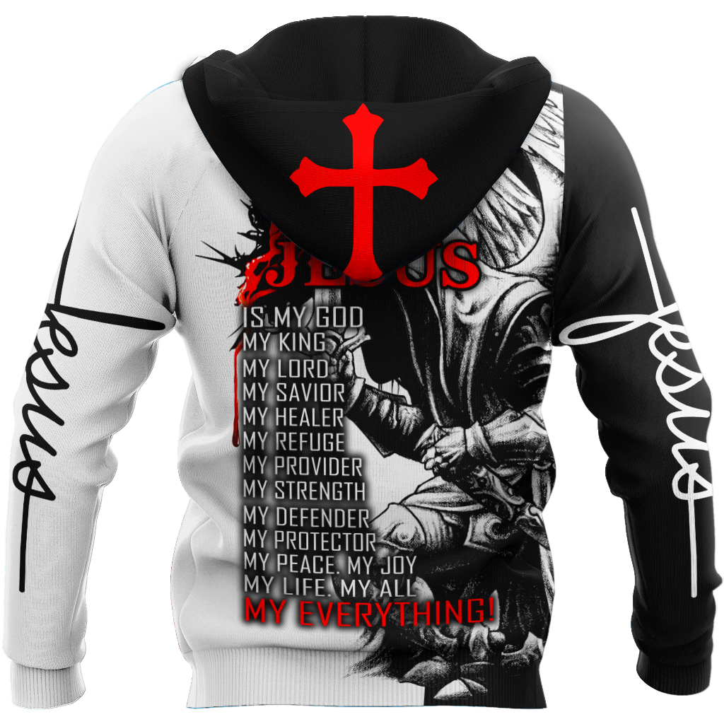 Premium Unisex Hoodie Easter Day Christian Jesus No30 ML