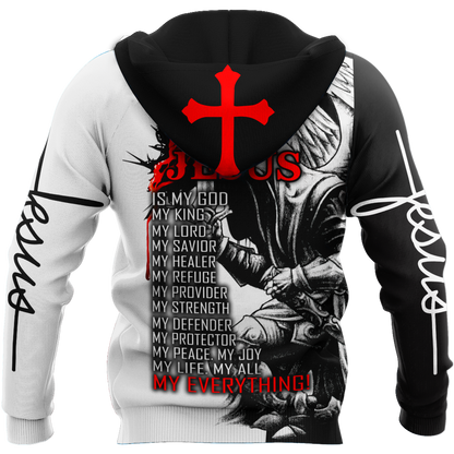 Premium Unisex Hoodie Easter Day Christian Jesus No30 ML