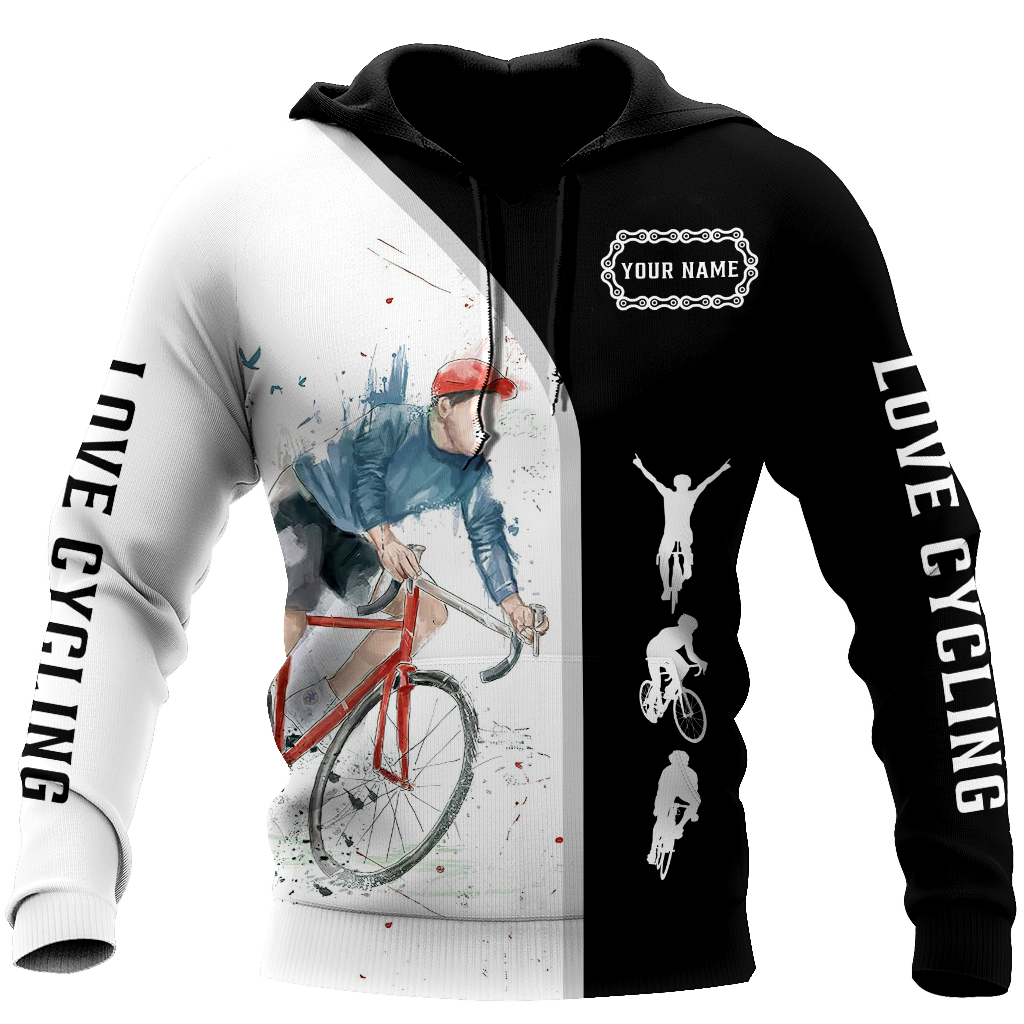 Customize Name Cycling Hoodie For Men And Women MH04032104