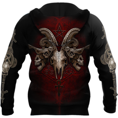 Skull Hoodie For Men And Women NTN04032105