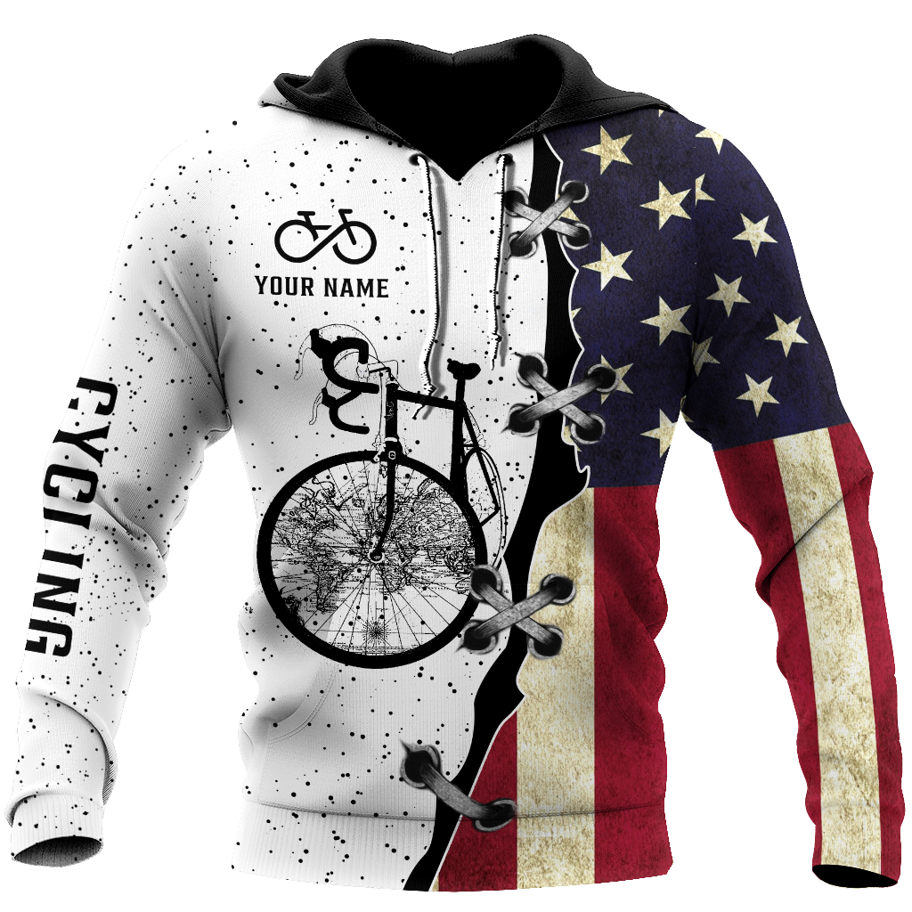 Customize Name Cycling Hoodie For Men And Women MH04032105