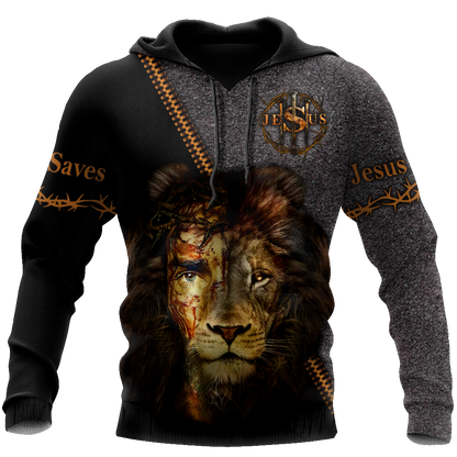 Faith in God Lion Jesus save -Christian - 3D All Over Printed Style for Men and Women