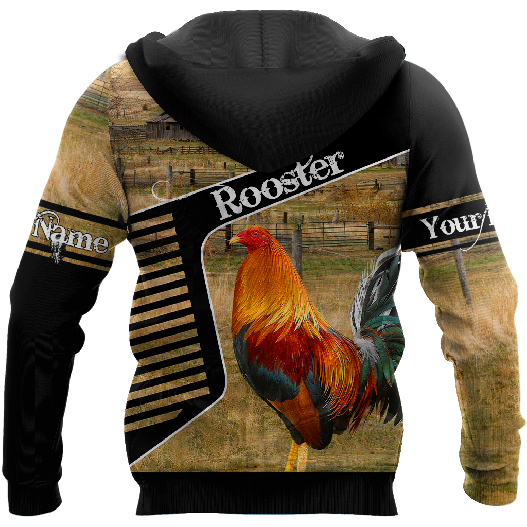 Personalized Rooster 3D Printed Unisex Shirts SN04062102