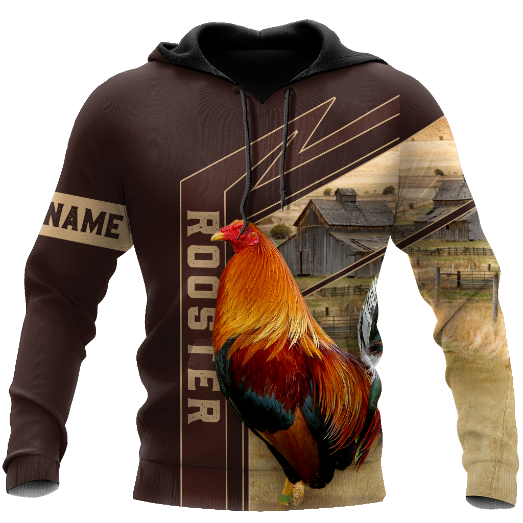 Personalized Rooster 3D Printed Unisex Shirts TNA04062104