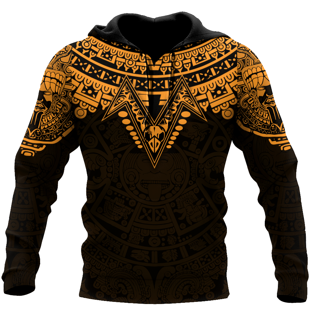 Aztec Mexico 3D All Over Printed Shirts For Men and Women