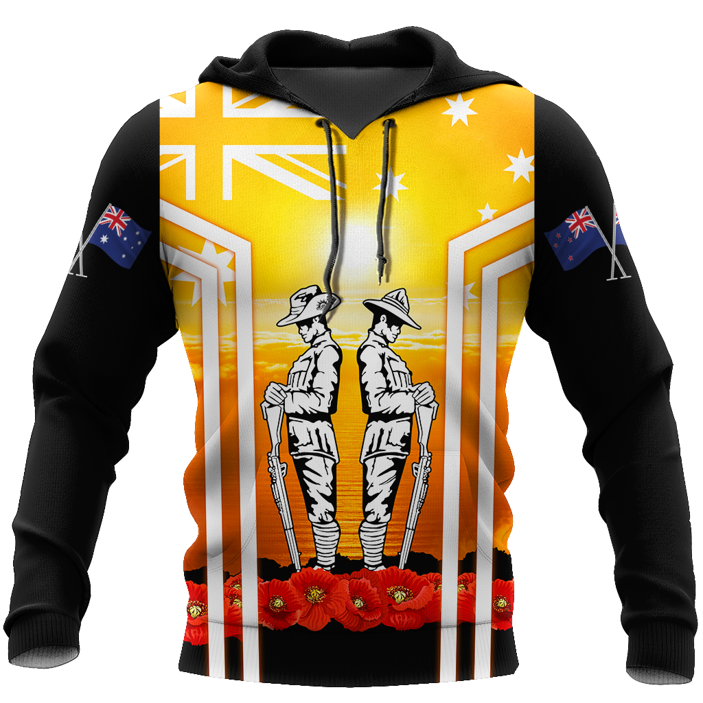Premium Anzac Day Lest We Forget 3D All Over Printed Unisex