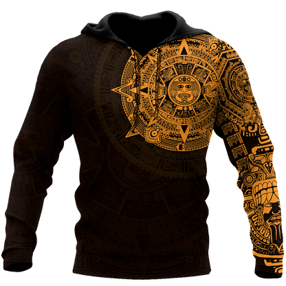 Premium Aztec Mexico 3D All Over Printed Shirts S