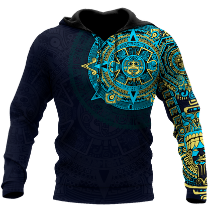 Aztec Mexico 3D All Over Printed Hoodie JJ no0