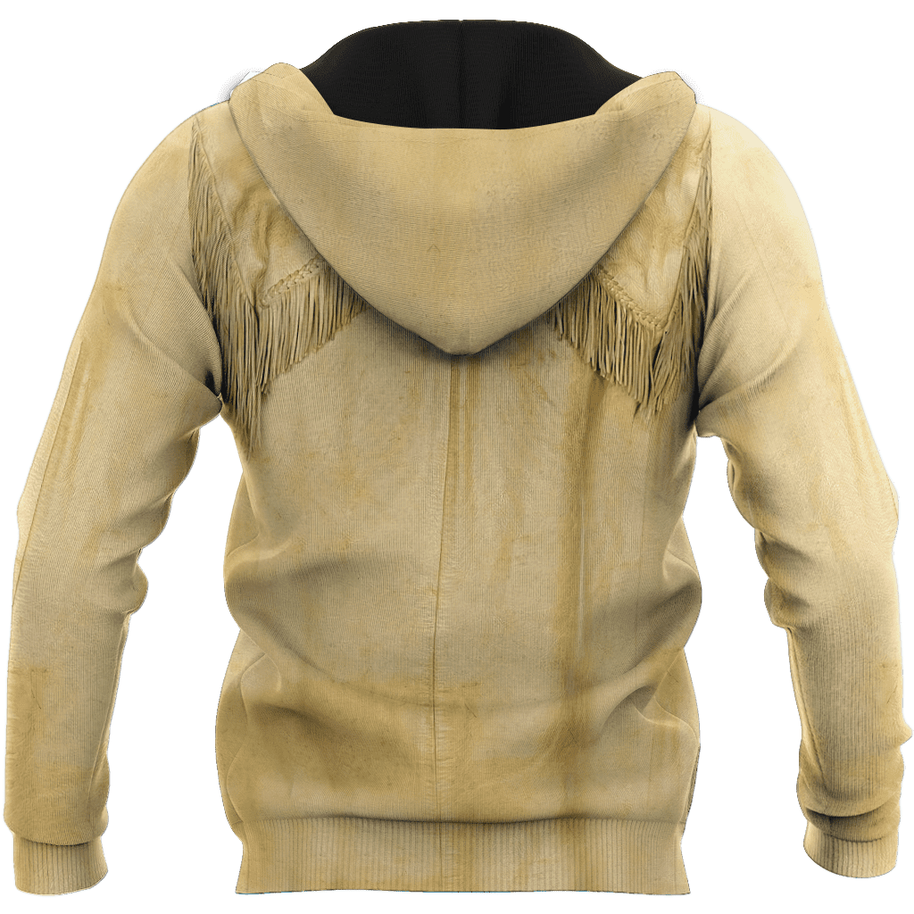 Cowboy Jacket No30 Cosplay 3D Over Printed Unisex Deluxe Hoodie ML