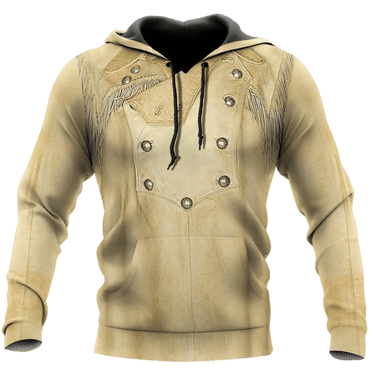 Cowboy Jacket No30 Cosplay 3D Over Printed Unisex Deluxe Hoodie ML