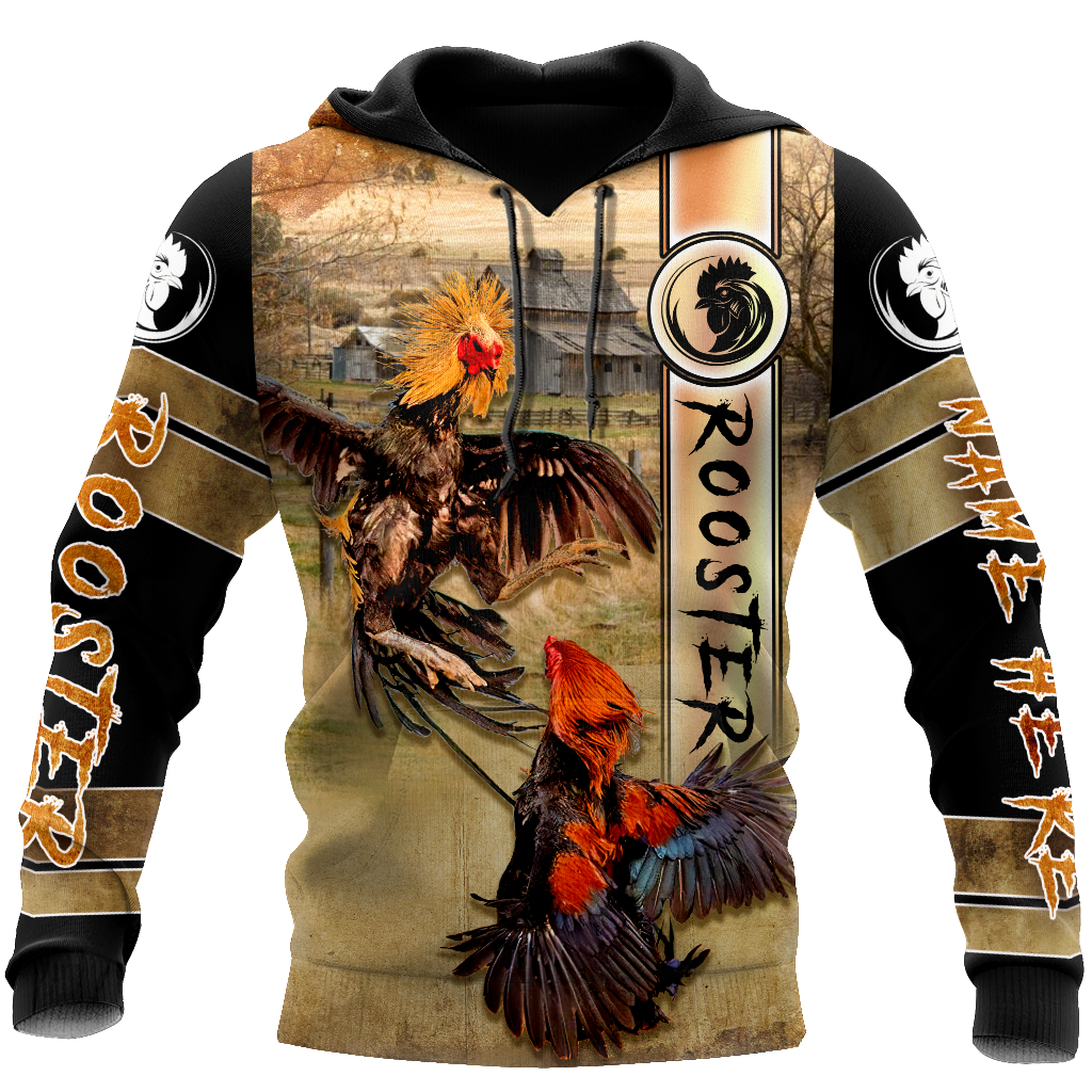 Personalized Rooster Fighting 3D Printed Unisex Shirts TNA05052105
