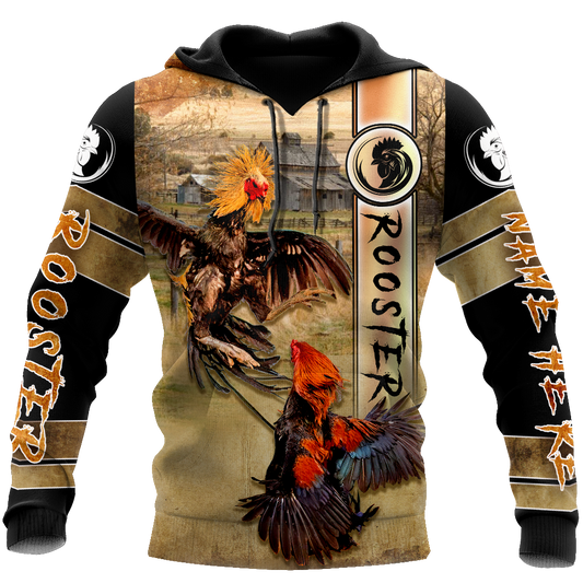 Personalized Rooster Fighting 3D Printed Unisex Shirts TNA05052105