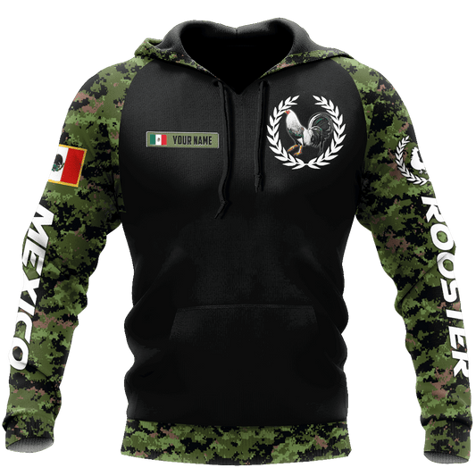 Personalized Mexican Rooster 3D Printed Unisex Shirts HHT08052102