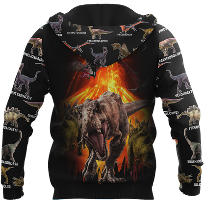 Dinosaur T-Rex 3d All Over Printed Shirts