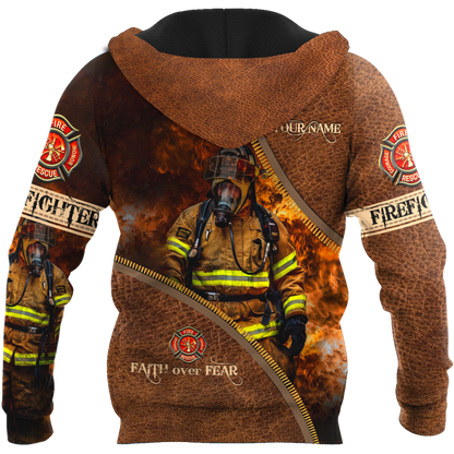 Customize Name Firefighter Hoodie For Men And Women MH06022102