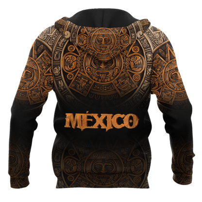 Aztec Mexico Hoodie Personalized 3D All Over Printed Shirts
