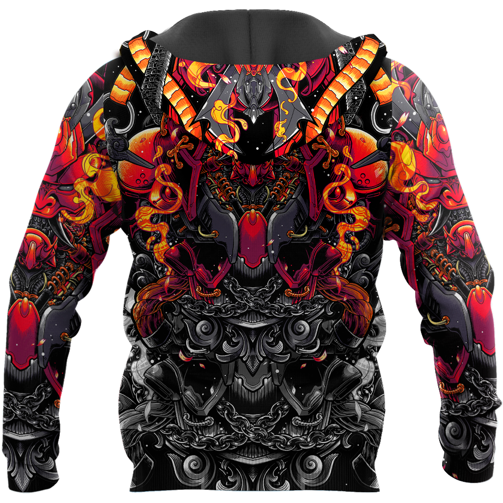 Premium 3D Printed Samurai Shirts MEI