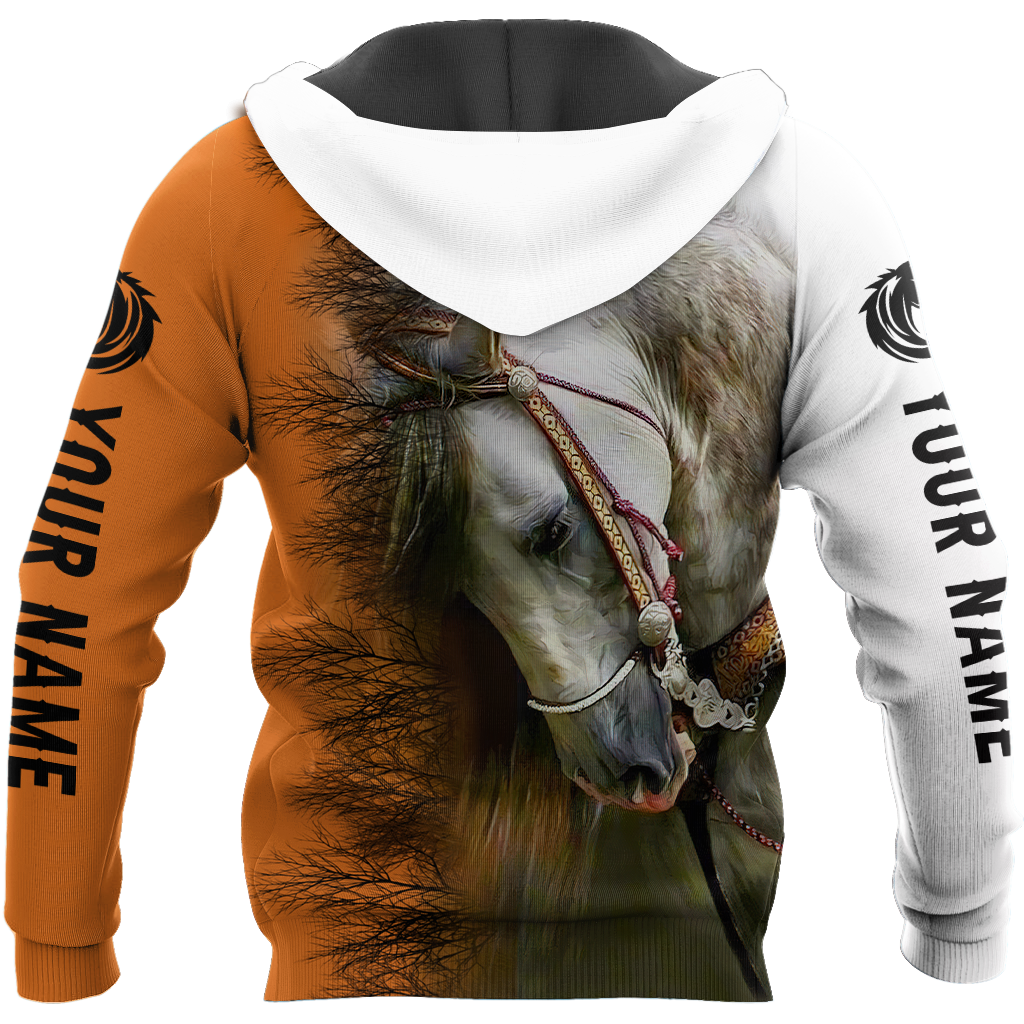 Personalized Name Premium Love Horse 3D All Over Printed Unisex Shirts