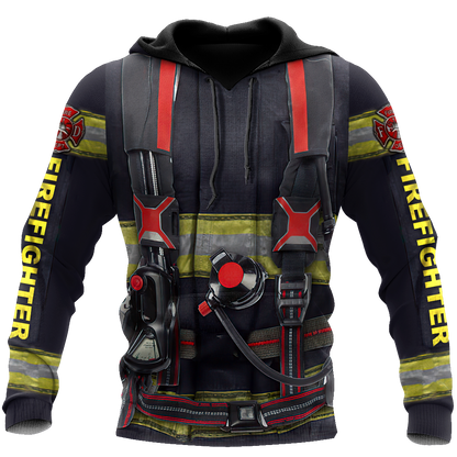 Customize Name Firefighter Hoodie For Men And Women TNA06052106