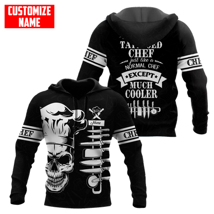 Custom Name Master Chef 3D All Over Printed Unisex Shirts
