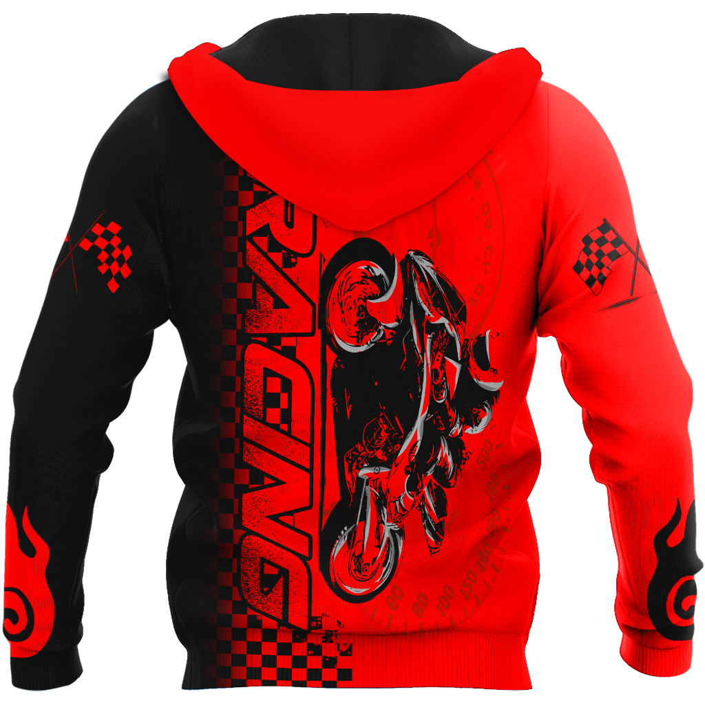 Motorcycle Racing 3D All Over Printed Unisex Shirts Let's Go Racing