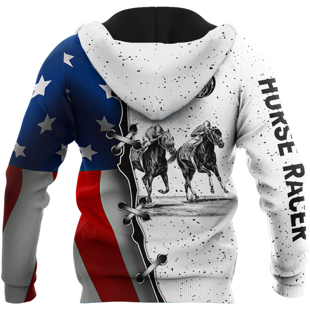 Horse Racing 3D All Over Printed Shirts For Men And Women TN