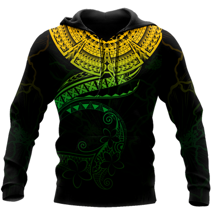 Amazing Polynesian Tattoo Unisex Premium Hoodie ML