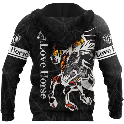 Horse 3D All Over Printed Shirts For Men and Women