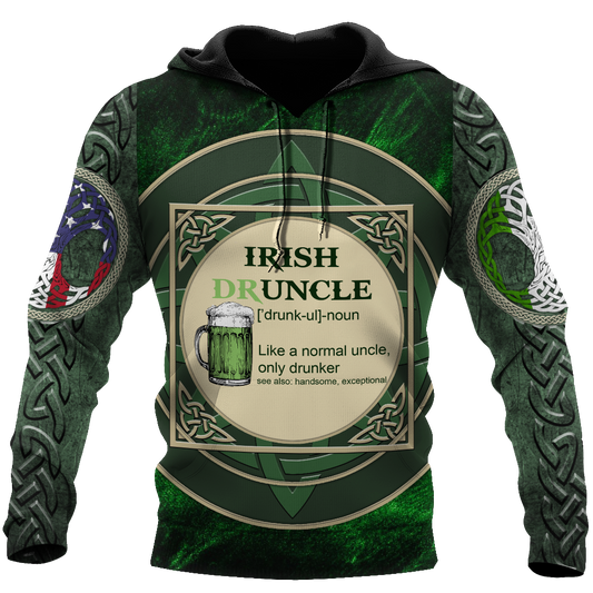 Irish Saint Patrick Day 3D All Over Printed Unisex Shirt