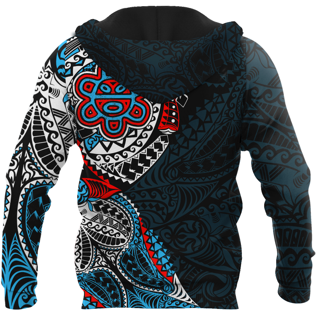Customize Name Puerto Rico Tattoo Hoodie For Men And Women