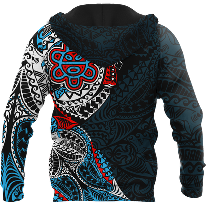 Customize Name Puerto Rico Tattoo Hoodie For Men And Women