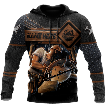 Personalized Name Carpenter 3D All Over Printed Unisex Shirts Ver 2