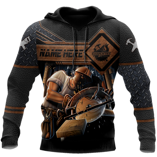 Personalized Name Carpenter 3D All Over Printed Unisex Shirts Ver 2