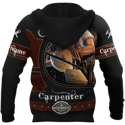Personalized Name Carpenter 3D All Over Printed Unisex Shirts Ver 3